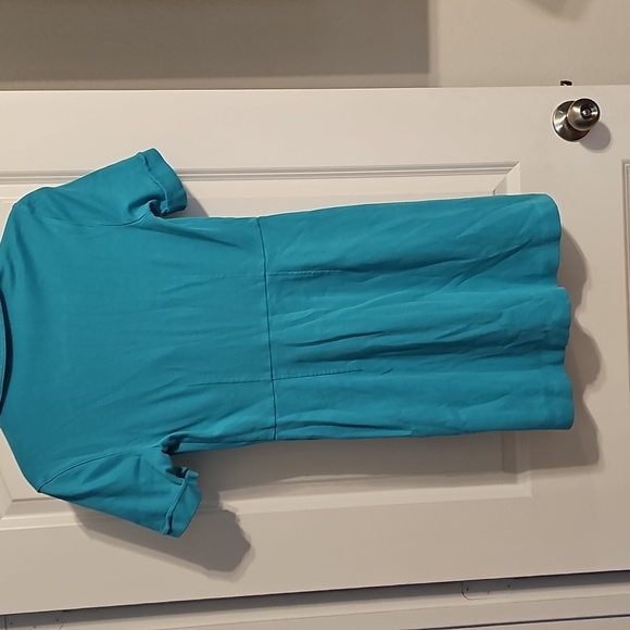 New York & Company Teal Dress - Picture 3 of 4